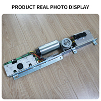 Système de porte coulissante commerciale RETO ES200, Opérateur de porte automatique professionnel de 200 kg avec moteur sans balais de 250 W pour atelier