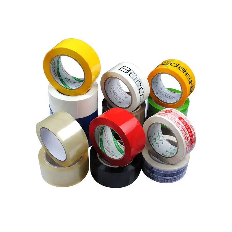 Tengen Self Adhesive Plastic Bopp Packing Tape Roll Transparent Clear Opp Packing Tape