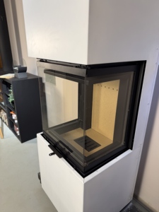 <span class=keywords><strong>Chimenea</strong></span> Moderna con <span class=keywords><strong>Puerta</strong></span> Corredera y Vista de 3 Lados, para Leña, Ideal para Sala de Estar, Villa o Apartamento, Fabricada en Acero, al Mejor Precio - Product Image 4