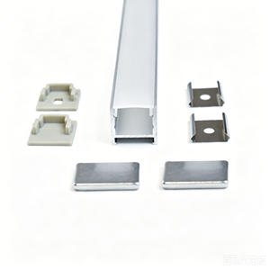 <span class=keywords><strong>Perfil</strong></span> de <span class=keywords><strong>Aluminio</strong></span> LED Empotrable Serie 1000 con Ranura en U de 15*15mm, <span class=keywords><strong>Difusor</strong></span>, Venta al Por Mayor de Fábrica - Product Image 2