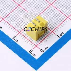 ZX-HA2.54-2PWZ-Y Wire-to-Board Pin Header Bent Lead Through Hole,P=2.5mm Connector 1x2P 2.5mm Right Angle Insert XHB - Product Image 2