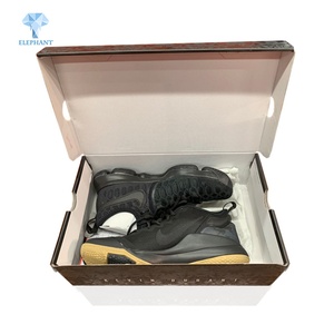 Customized Offset Printing <b>Black</b> Good Price Corrugated Carton <b>Box</b> for Shoes - Product Image 4