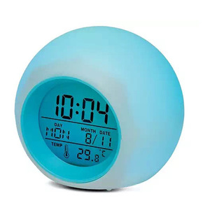 KH-CL121 Trẻ Em Ngủ Huấn Luyện Viên Trẻ Em Kỹ Thuật Số Âm Thanh Thiên Nhiên Đồng Hồ Báo Thức Giai Điệu - Product Image 1