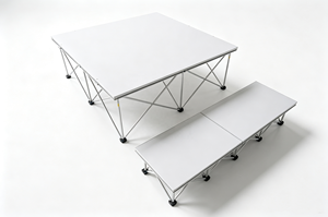 Scène pliable en aluminium antidérapante à verrouillage rapide pour concerts, mariages et événements en plein air - Product Image 1