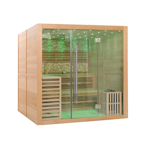 Sauna <span class=keywords><strong>di</strong></span> Lusso per Interni per 2 Persone, Personalizzabile, con Vapore Umido, Showroom, Sauna a Infrarossi, Dropshipping - Product Image 5