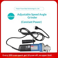 Meuleuse d'angle à vitesse variable Dongcheng S1M-FF10-100, haute puissance, alimentation AC, ponçage, polissage, élimination de la rouille