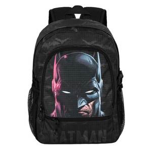 Karactermania DC Comics Batman Face-FAN Fight <b>Backpack</b> 2.2, <b>Black</b> - Product Image 2