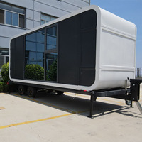 Conteneur préfabriqué 20ft 40ft Apple Cabin, design industriel, pour bureaux, supermarchés, fermes, appartements, ateliers, centres commerciaux