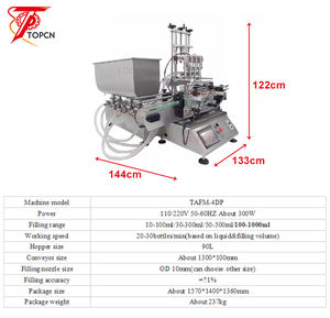 स्वचालित डेस्कटॉप तरल चॉकलेट क्रीम लोशन काली मिर्च की चटनी पिस्टन पंप भरने कैपिंग लेबलिंग मशीन लाइन के साथ थरथानेवाला - Product Image 2