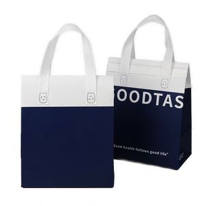 Bolsa Térmica Portátil Autoadhesiva Desechable Personalizada de Color Naranja para Comida para Llevar, Bolsa Aislante de Tela No Tejida para Entrega de Café con Dibujos Animados - Product Image 6