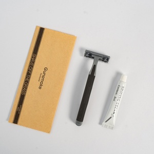 Eco-friendly verde naturale paglia di grano materiale degradabile rasoio in acciaio inox usa e getta per <span class=keywords><strong>Hotel</strong></span> servizi alberghieri - Product Image 3