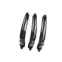 Nouvelle poignée intérieure de porte de voiture 3 pièces 51417368959 51417368960 pour BMW F15 X5 14-18 F16 X6 14-19