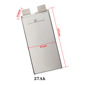 Bateria de Lítio Recarregável NCM Semi-Sólida 3.7V 22AH 27AH 30AH 34AH NMC para Uso Industrial/Agricultura/Drones - Product Image 1