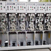 Appareillage de commutation isolé au gaz SF6 24 kV, unité de distribution annulaire HXGN15-12, capacité de coupure 20 kA, triphasé