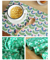 Écologique Personnaliser Imprimer Pur Coton Lin Torchon Logo Imprimé Personnalisé Cuisine Vaisselle Nettoyage Serviettes Table Napperon