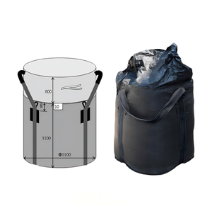 Sac en vrac industriel FIBC, sac jumbo, sac tonneau pour le stockage en entrepôt et l'emballage logistique - Product Image 1