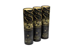 Tùy chỉnh hộp giấy bao bì Ống Vòng rượu vang hộp chai hộp với biểu tượng tùy chỉnh - Product Image 2