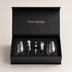 Cajas de Regalo de Lujo Personalizadas, Rígidas, Negras, con Cierre Magnético, para Artículos de Bar de Alta Calidad, Venta al Por Mayor para Pequeñas Empresas - Product Image 4