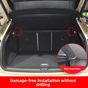 Pour <span class=keywords><strong>Audi</strong></span> <span class=keywords><strong>Q4</strong></span> <span class=keywords><strong>E</strong></span>-<span class=keywords><strong>tron</strong></span> : Cache-coffre arrière, cache-bagages, séparateur de rangement intérieur, accessoires de modification - Product Image 5