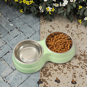 Alimentação elegante e água Tigelas aço inoxidável para gatos ou cachorros - Product Image 4
