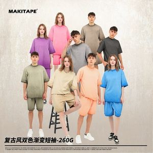 เสื้อยืดโอเวอร์ไซส์ทรงเรโทร รุ่น CL23025 สไตล์สตรีทยอดนิยม ผ้าคอตตอน 100% ซักแล้ว ทรงหลวม ใส่ได้ทั้งชายและหญิง ระบายอากาศได้ดี แห้งเร็ว - Product Image 2