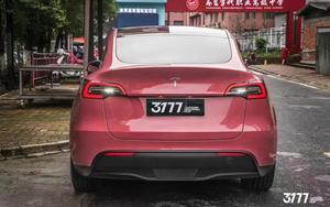 Euromaster 3177 <span class=keywords><strong>film</strong></span> marque usine vente voiture vinyle super brillant morganite rouge PET wrap à Tesla Model Y - Product Image 6