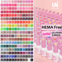 Pour Unigel #109-#126 label privé vernis à gel UV et laque à ongles 98% match échantillon gratuit pour les salons de manucure