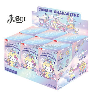 100% Original Mini donc officiel Sanrioes personnages MINISO Sanrioes rêveur <span class=keywords><strong>licorne</strong></span> série boîte aveugle mode PVC poupée boîte mystère - Product Image 1