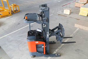 Montacargas de Horquilla Eléctrico de 1.8t CQD18X1 para Pasillos Estrechos con Mástil Tríplex - Product Image 4