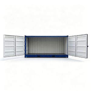 Conteneur sec HowWant de 20 pieds avec accès latéral complet, portes pliantes, capacité de 33,2 m³, couleur et logo personnalisés, directement de l'usine - Product Image 1