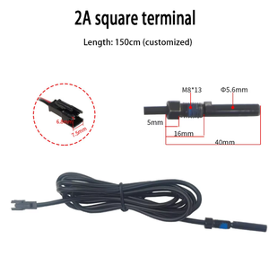 19226 2/3 Pin Plug Power Système de câble de <span class=keywords><strong>frein</strong></span> de vélo électrique avec capteur de <span class=keywords><strong>frein</strong></span> magnétique Cut Power Scooter électrique Pièces de vélo - Product Image 5