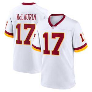 เสื้อฟุตบอลอเมริกันแบบสั่งทำพิเศษ รุ่นซูเปอร์โบวล์ ปี 2025 ของทีมวอชิงตัน สำหรับผู้ชาย แบบเย็บติด ปักลาย ชุดแข่งขันสำหรับผู้ใหญ่ แห้งเร็ว - Product Image 4