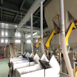 Máquina de Empaquetado de Materiales Ignífugos Multifunción de 50 Kilos, Sistema <span class=keywords><strong>Chino</strong></span> de Llenado y Sellado de Bolsas de Válvula Totalmente Automático - Product Image 4