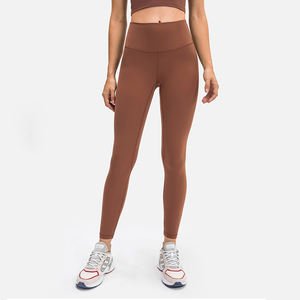 Pantalones de Yoga de cintura alta de alta calidad para mujer, ropa de fitness y Yoga con bolsillo interior, mallas de yoga para mujer - Product Image 1