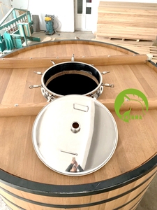 1000L-5000L fûts de vin en chêne en bois personnalisés de haute qualité pour whisky, spiritueux, rhum, <span class=keywords><strong>vodka</strong></span> - Product Image 6