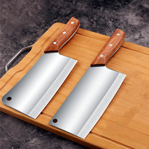 Cuchillo de cocina doméstico, cuchillo de carnicero de acero inoxidable, cuchillo de chef, cuchillo para picar, juego de cuchillos y hachas para tabla de cortar - Product Image 1