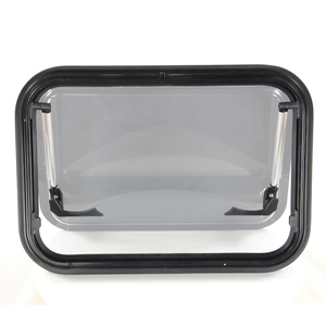 Ventana Acrílica de Doble Acristalamiento <span class=keywords><strong>para</strong></span> Autocaravana con Marco de Aluminio, Persiana Opaca Integrada y Mosquitera <span class=keywords><strong>para</strong></span> Camper, Autocaravana, Caravana - Product Image 2
