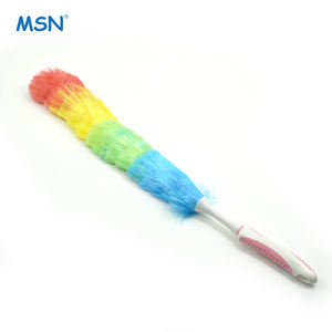 MSN brosse de nettoyage de bureau électrostatique pour voiture, <span class=keywords><strong>plumeau</strong></span> de couleur <span class=keywords><strong>arc</strong></span>-<span class=keywords><strong>en</strong></span>-<span class=keywords><strong>ciel</strong></span> - Product Image 1
