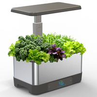 Système de culture hydroponique automatique WiFi personnalisé pour jardin intérieur avec 16 pods et éclairage LED