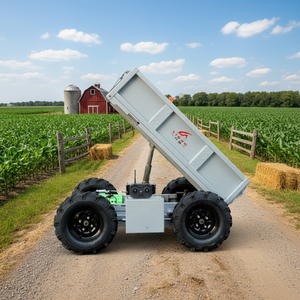 Veicolo Agricolo 4x4 Fuoristrada con Telecomando per Trasporto Speciale e Scarico in Frutteti - Product Image 4