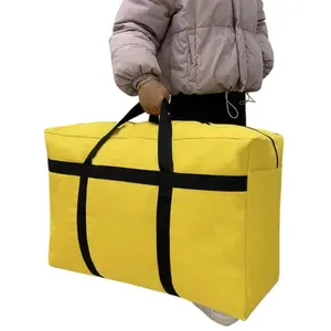 大型旅行行李袋600D便携式行李袋40-50l容量移动储物袋袋家用配件