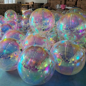 Bola de espejo inflable de 1M, 1,5 M, 2M de diámetro, globo reflectante decorativo para escenario, decoración de <span class=keywords><strong>conciertos</strong></span> - Product Image 4