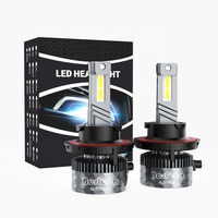 Venta caliente H13 Bombilla 300% Brillo Super Brillante 150W 6000K Blanco Mini Tamaño Plug and Play Bombilla antiniebla H1 H4 H7 9005 HB3