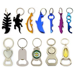 Vente en gros en vrac de <span class=keywords><strong>porte</strong></span>-clés en métal multi-blancs personnalisables avec logo, <span class=keywords><strong>porte</strong></span>-clés, chaîne, ouvre-bouteille de vin et de bière - Product Image 6