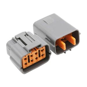 Connecteur de boîtier automobile étanche gris série <span class=keywords><strong>DLS</strong></span> 6195-0051 femelle 8 broches - Product Image 6