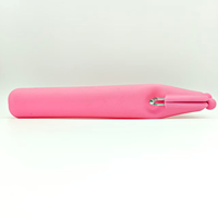 Sac cosmétique portable en silicone ODM, porte-pinceaux de maquillage, trousse de toilette étanche, clip à ressort, 26,5 cm, pour femmes et filles