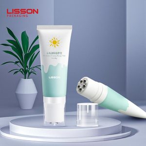 <span class=keywords><strong>Tube</strong></span> Krim Pijat Plastik, <span class=keywords><strong>Tube</strong></span> Lotion Pijat Tubuh, <span class=keywords><strong>Tube</strong></span> Kemasan Kosmetik dengan Aplikator 5 Bola Roller - Product Image 5