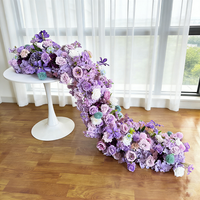 Chemin de table en soie artificielle moderne de haute qualité, personnalisable, disponible en plusieurs couleurs, pour mariage, arche, allée, décoration de fête