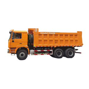 Camion benne Shacman F3000 6x4 12 roues, capacité 50 tonnes, jaune, à quatre essieux, nouveau, diesel, poids lourd, 8L, manuel, conduite à gauche - Product Image 1