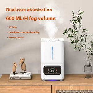 Humidificateur d'air à brume froide, humidificateur ultrasonique, humidificateur grande capacité, électroménager - Product Image 5